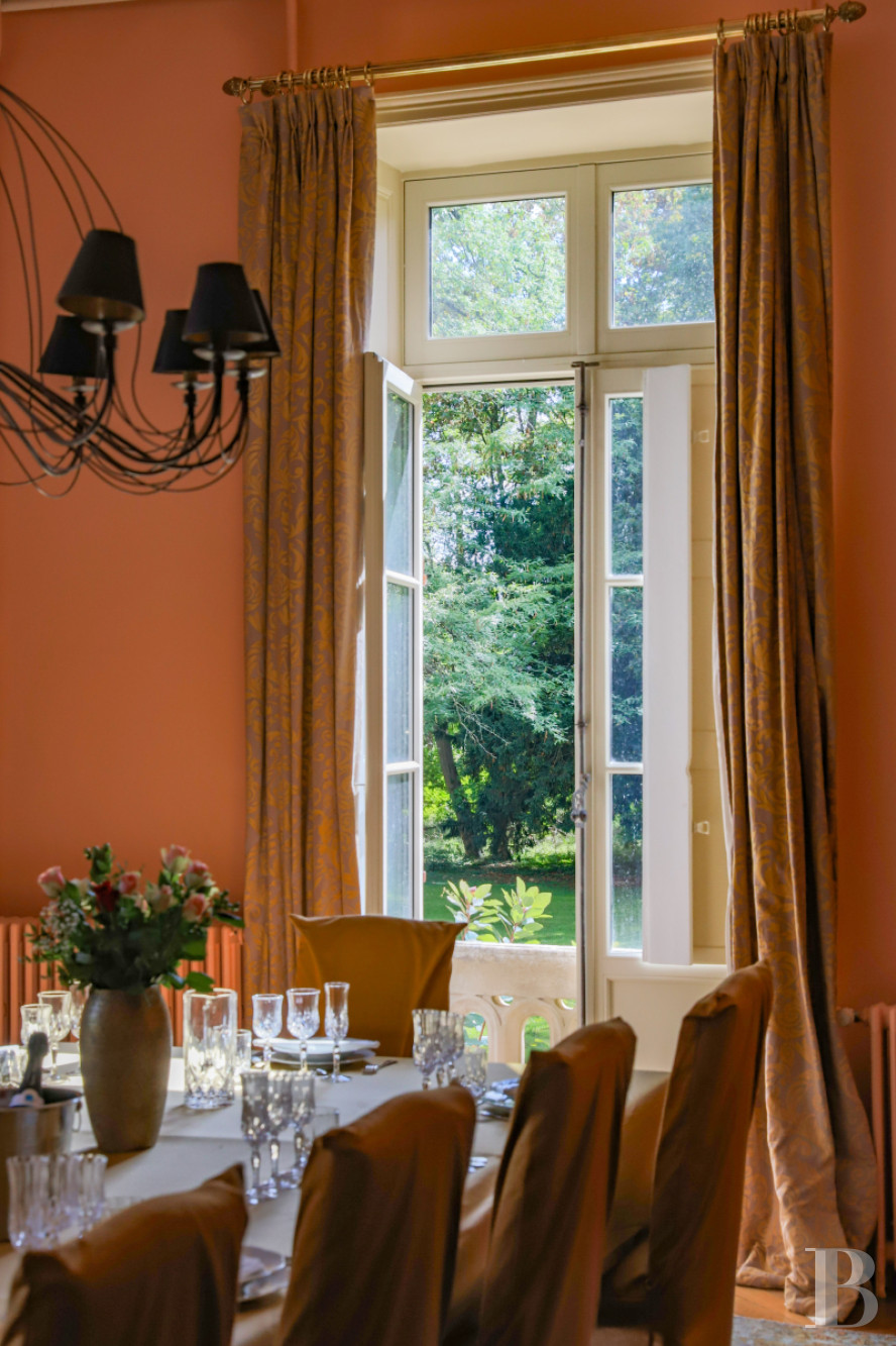 Dans la Sarthe, à l’est du Mans, un château du 19e siècle d’inspiration Renaissance dans son parc de onze hectares - photo  n°11